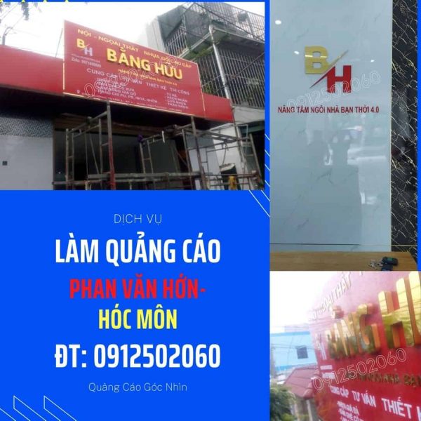 Bảng hiệu quảng cáo - phan văn hớn