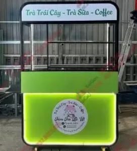 xe đẩy bán hàng đẹp - Sài Gòn