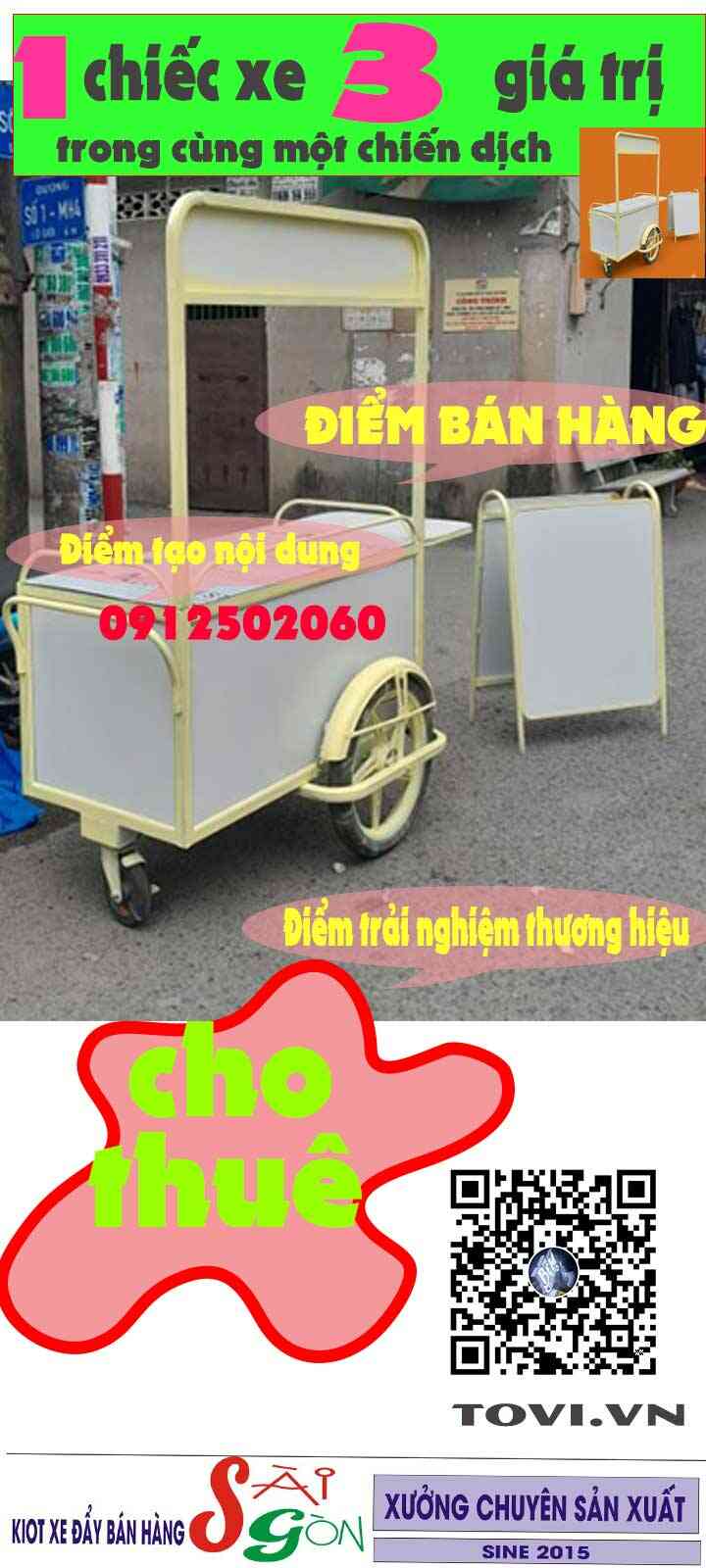 Thuê Booth Khai Trương | Thuê Xe Khai Trương Trong 48 Giờ Tại TP.HCM - ĐT: 0912502060 Xe Booth Dễ Dàng Vận Chuyển Bằng Xe Tải 500kg